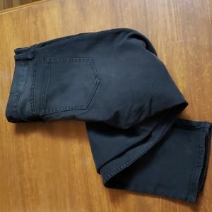 Mens Rude 32 black skinny jeans